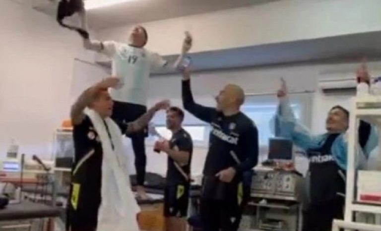 Έστησαν «πάρτι» για το Μουντιάλ οι Αργεντίνοι παίκτες του Αστέρα Τρίπολης (pic, vid)