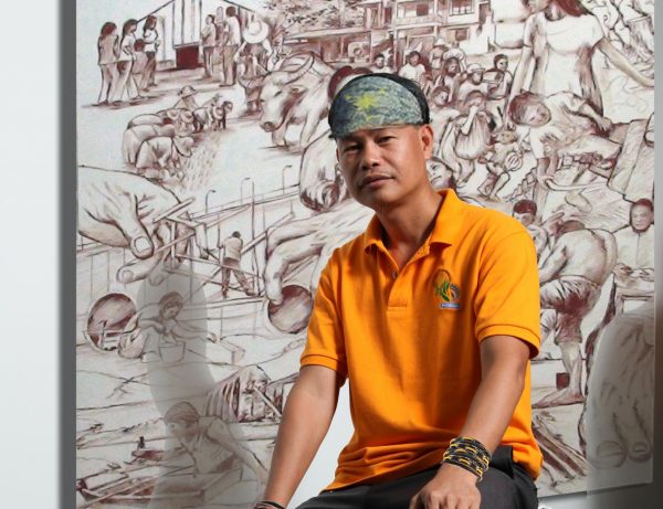 «Blood on canvas»: Καλλιτέχνης δημιουργεί πίνακες χρησιμοποιώντας το αίμα του
