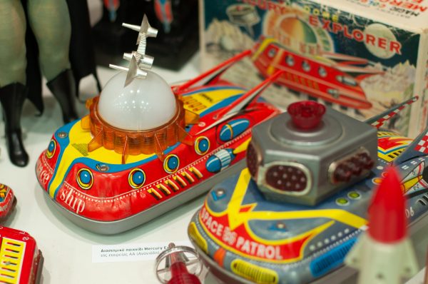 Σπάνια παιχνίδια του Ανανιάδη από τη συλλογή του Βασίλη Κούλογλου | Image by Marina Koutsoumpa