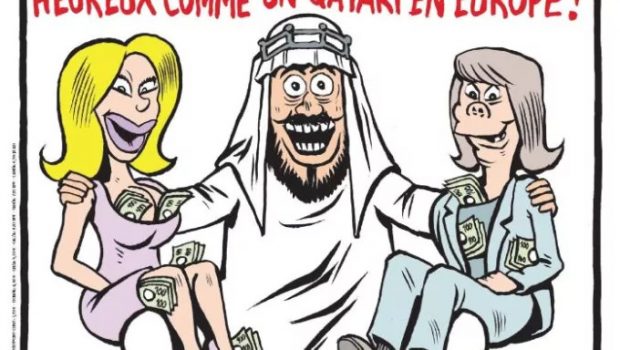 Happy as a Prince in Europe: Charlie Hebdo’s sharp illustration