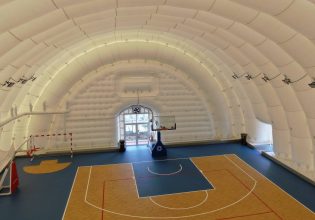 Εγκαινιάστηκε το κλειστό γήπεδο του Δήμου Αμαρουσίου