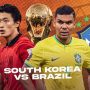 LIVE: Βραζιλία – Νότια Κορέα