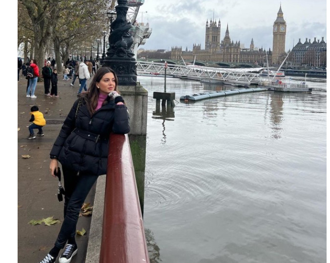 Σταματίνα Τσιμτσιλή: Οικογενειακή απόδραση στο Λονδίνο