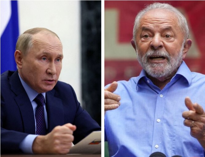 Λούλα – Πούτιν: Τηλεφωνική επικοινωνία για την ενίσχυση των δεσμών των δύο χωρών