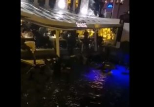 Κωνσταντινούπολη: Κατέρρευσε τμήμα εστιατορίου στην περιοχή Μπεμπέκ – Άνθρωποι βρέθηκαν στη θάλασσα