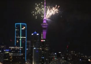 Νέα Ζηλανδία: Υποδέχτηκε πρώτη το 2023 με ένα φαντασμαγορικό σόου πυροτεχνημάτων