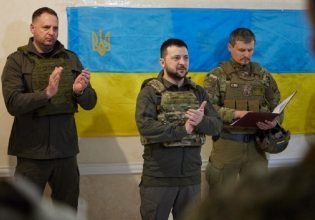 Πόλεμος στην Ουκρανία: Επίσκεψη Ζελένσκι στο Ντονμπάς