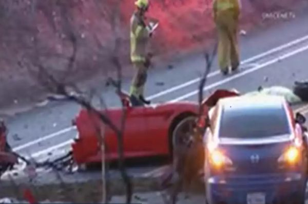 Καλιφόρνια: Ferrari κόπηκε στα δύο μετά από σφοδρή σύγκρουση