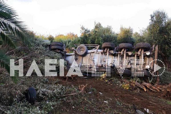 Θανατηφόρο τροχαίο στην Εθνική οδό Πύργου – Κυπαρισσίας