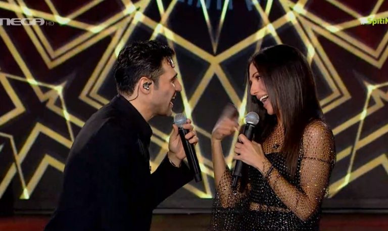 Σπίτι με το MEGA: Η Ανθή Βούλγαρη σε… ρόλο τραγουδίστριας – Επικό ντουέτο με τον Πέτρο Ιακωβίδη