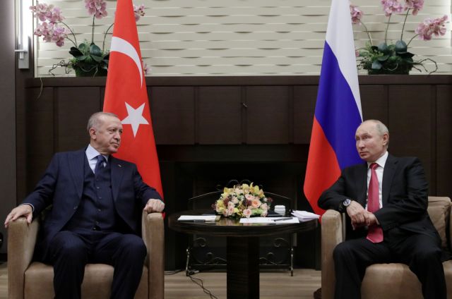 Ερντογάν: Η Τουρκία ζήτησε ρωσική στήριξη για τις στρατιωτικές επιχειρήσεις στη βόρεια Συρία