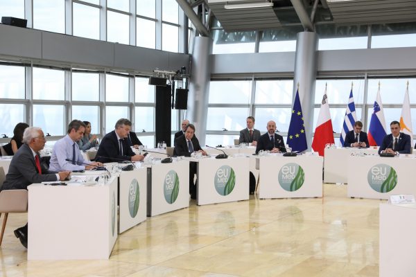 Σύνοδο Κορυφής EUMED-9: Λύση για το πλαφόν στο φυσικό αέριο ζήτησε ο Μητσοτάκης