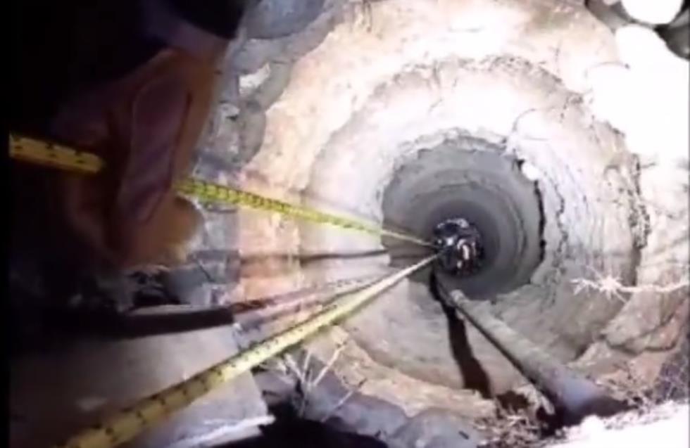 Συγκλονιστικό βίντεο: Ανέσυραν κοριτσάκι από διάτρηση 40 μέτρων χάρη στον ηρωϊσμό της αδελφής του