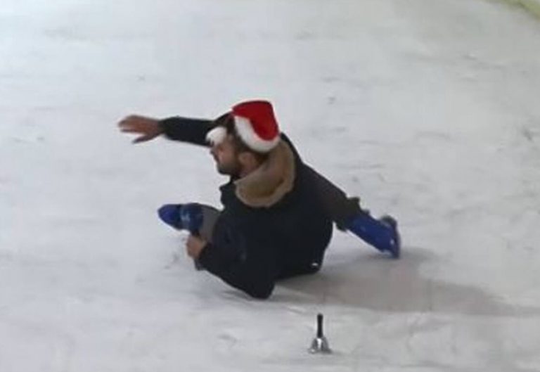 Γιώργος Παπαδάκης: Η… θεαματική τούμπα ρεπόρτερ του «Καλημέρα Ελλάδα» – «Έλιωσαν» στο γέλιο