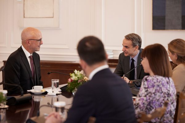 Κυριάκος Μητσοτάκης: Συναντήθηκε με τον Εκτελεστικό Διευθυντή της American Jewish Committee