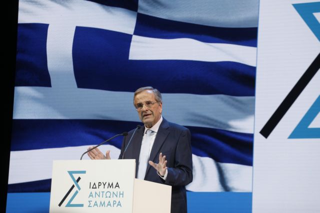 Σαμαράς: Κάποιοι μας σέρνουν σε «Πρέσπες του Αιγαίου» με την Τουρκία – «Παραμένω μάχιμος πολιτικός»
