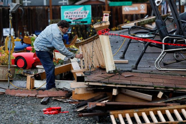 ΗΠΑ: Τουλάχιστον 2 νεκροί και καταστροφές από τον σεισμό των 6,4 Ρίχτερ στην Καλιφόρνια