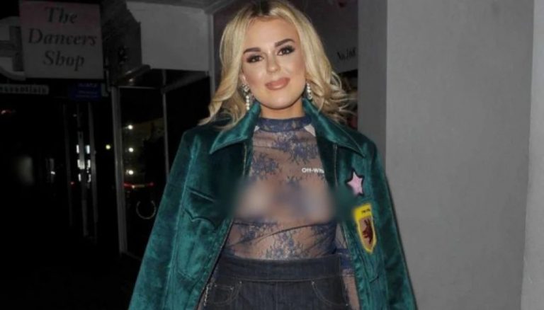 Σάλος με πασίγνωστη τραγουδίστρια – Βγήκε με seethrough μπλουζάκι… χωρίς σουτιέν