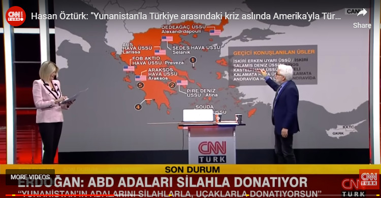 Αναλυτής της Γενί Σαφάκ: Οι Τούρκοι βλέπουν τη Χίο και τη Λέσβο και αναστενάζουν