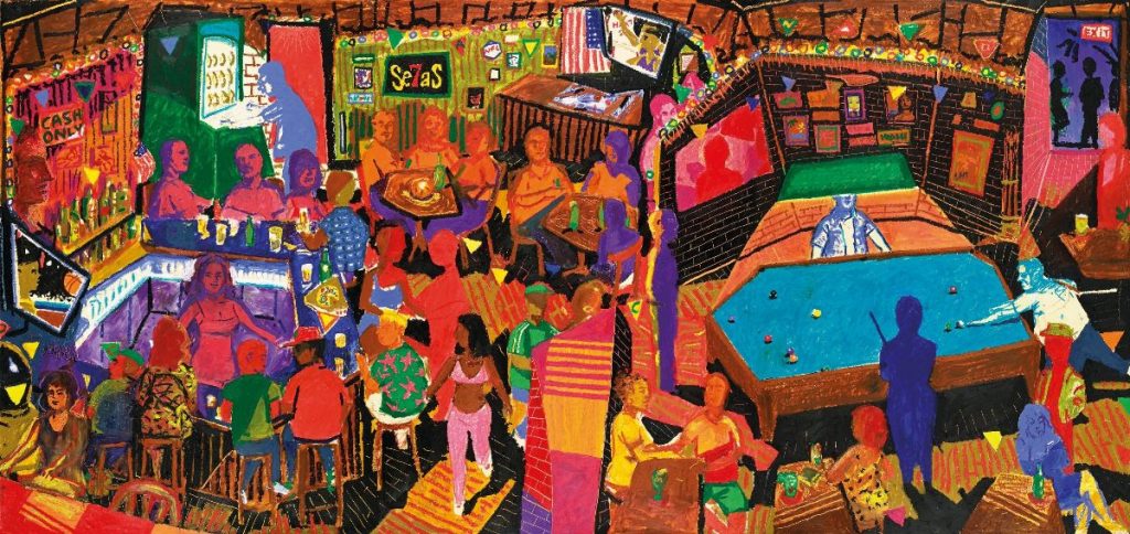 O χαοτικός, οργιώδης, ερωτικός και σκανταλιάρικος κόσμος του Νίκου Κυριακόπουλου