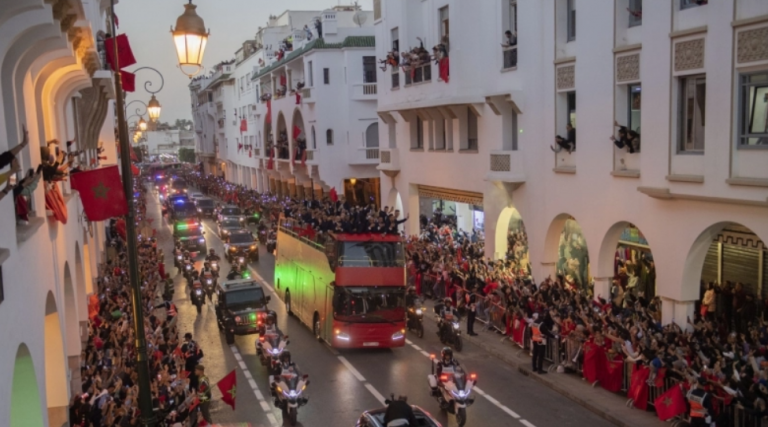 Φανταστική υποδοχή των Μαροκινών στην Εθνική ομάδα της χώρας