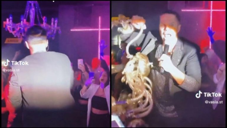 Γιώργος Τσαλίκης: Κατέρρευσε πολυέλαιος σε νυχτερινό κέντρο, την ώρα που τραγουδούσε