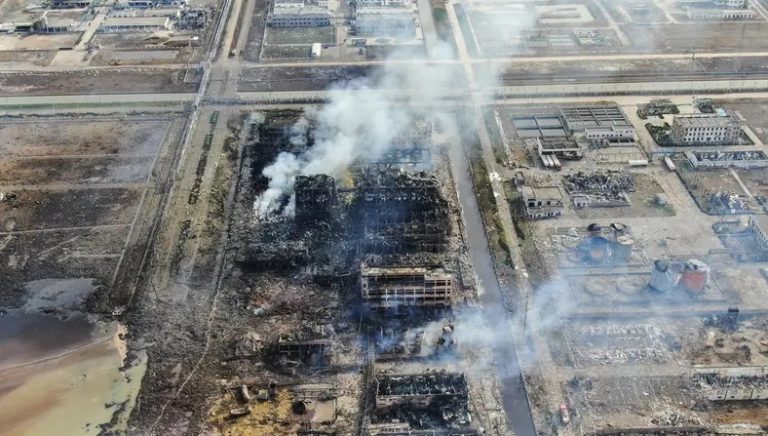 Κίνα: Ισχυρή έκρηξη σε εργοστάσιο χημικών, τουλάχιστον 2 νεκροί, 12 αγνοούμενοι