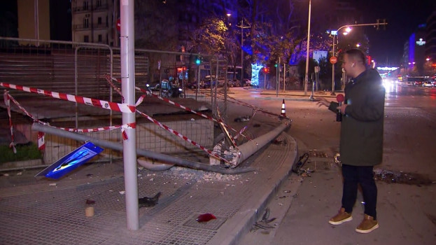 Θεσσαλονίκη: Τροχαίο στον Βαρδάρη – 3 τραυματίες