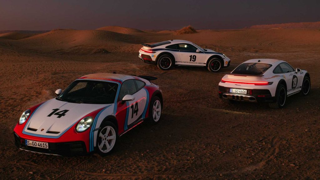 Η Porsche 911 Dakar σε νέες «πολεμικές» αποχρώσεις