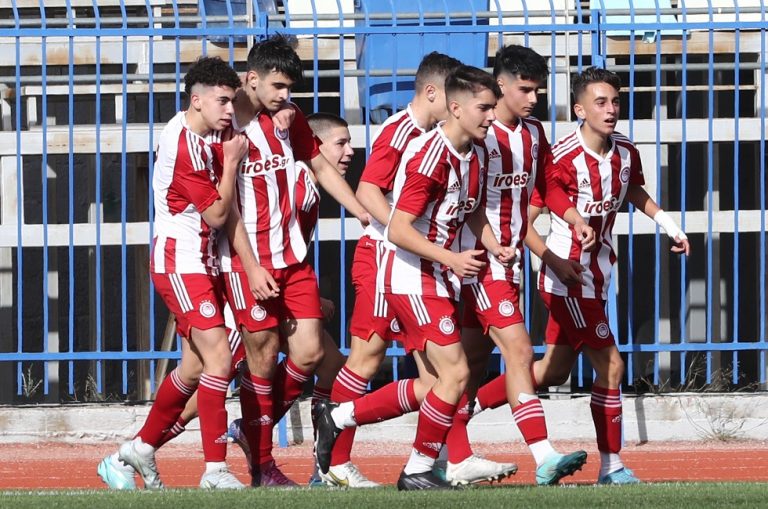 Οι Παίδες του Ολυμπιακού νίκησαν τον Παναθηναϊκό (3-0)