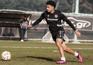 ΠΑΟΚ: Στην αποστολή ο Τάισον για το ματς με Παναθηναϊκό