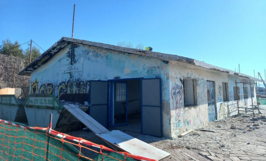 Σε χώρο πολιτισμού μετατρέπεται το παραλιακό αναψυκτήριο στην Ελευσίνα