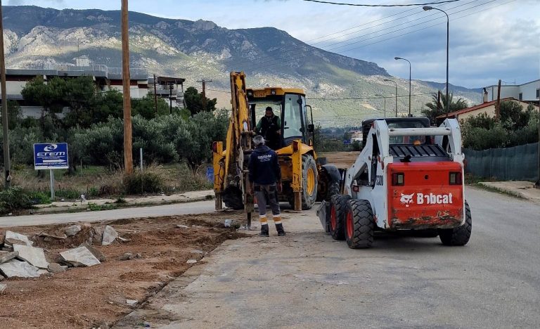 Κυκλικοί κόμβοι κατασκευάζονται στο Λουτράκι
