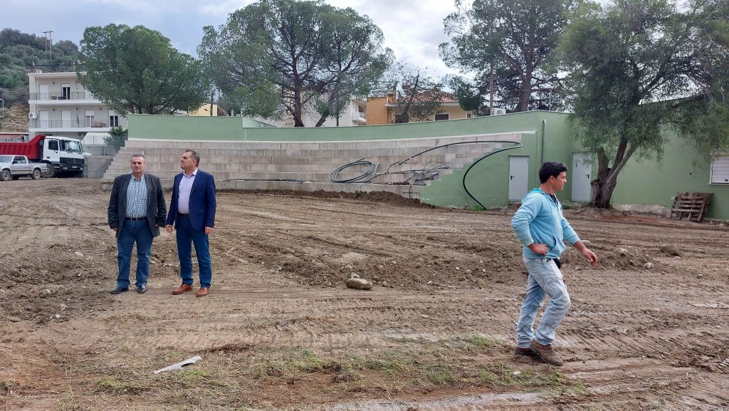 Ολοκληρώνεται η κατασκευή του ανοιχτού θεάτρου Καλαμάτας