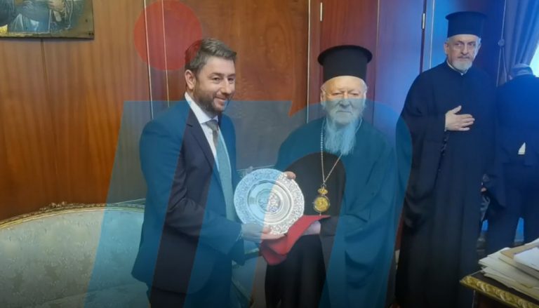 Νίκος Ανδρουλάκης: Η συνάντηση με τον Βαρθολομαίο στο Φανάρι και το Κρητικόπουλο που έπιασε τον σταυρό