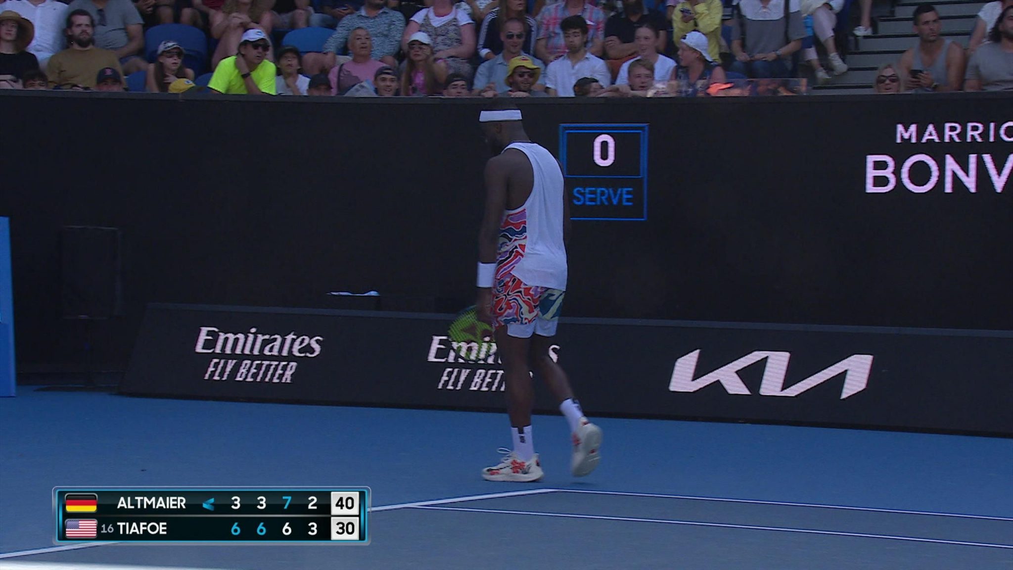 Απρόοπτο στο Australian Open: Μεγάλο μπαλάκι έσκασε και προκάλεσε στιγμιαίο πανικό