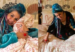 «Ήταν έρωτας με την πρώτη ματιά» – 49χρονη παντρεύτηκε… την κουβέρτα της