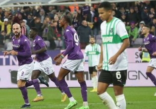 Φιορεντίνα – Σασουόλο 2-1: Επιστροφή στις νίκες για τους «βιόλα»