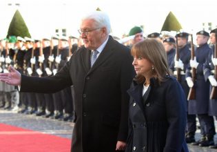 Κατερίνα Σακελλαροπούλου: «Απόλυτη σύμπνοια» με τον Σταϊνμάιερ απέναντι στον τουρκικό αναθεωρητισμό