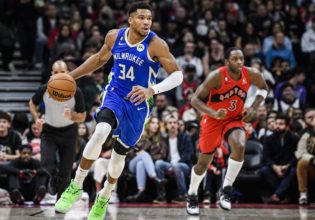 Ράπτορς – Μπακς 101-104: Ασταμάτητος Γιάννης, οδήγησε με triple-double τους Μπακς στη νίκη