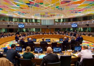 Greek Fin. Min. at the Ecofin meeting