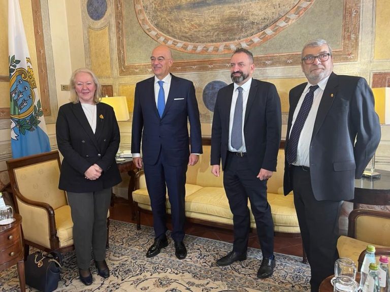 Νίκος Δένδιας: Το Σαν Μαρίνο δεσμεύτηκε ότι θα ψηφίσει υπέρ της Ελλάδας στο Συμβούλιο Ασφαλείας του ΟΗΕ