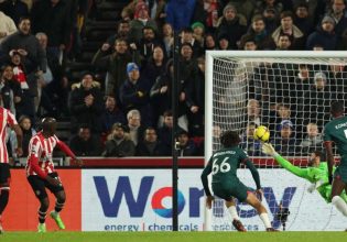 Μπρέντφορντ – Λίβερπουλ 3-1: Ήττα σοκ για τους «κόκκινους»