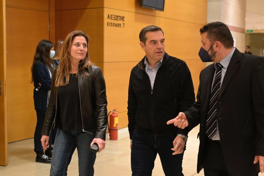 Αλέξης Τσίπρας: Είδε το «Ink» του Δημήτρη Παπαϊωάννου στο Μέγαρο Μουσικής