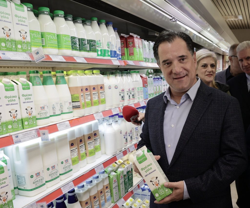 Γεωργιάδης: Kάτω από 6% το ποσοστό αισχροκέρδειας στα σούπερ μάρκετ