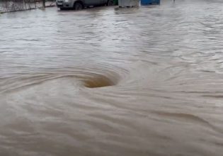 Κακοκαιρία: Πλημμύρες σε Πιερία και Πέλλα – Μεγάλες ζημιές στην Αριδαία – Κλειστά τα σχολεία