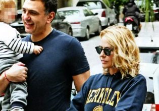 Τζένη Μπαλατσινού: Μαζί με τον Βασίλη Κικίλια κάνουν βόλτα στο κέντρο