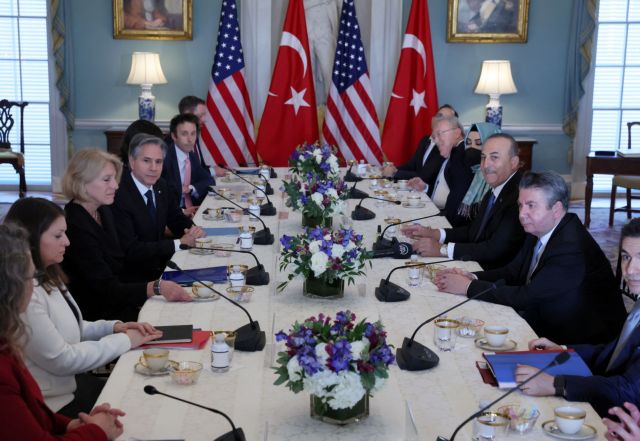 Στέιτ Ντιπάρτμεντ: Κοινή δήλωση ΗΠΑ - Τουρκίας για τη συνάντηση Μπλίνκεν - Τσαβούσογλου