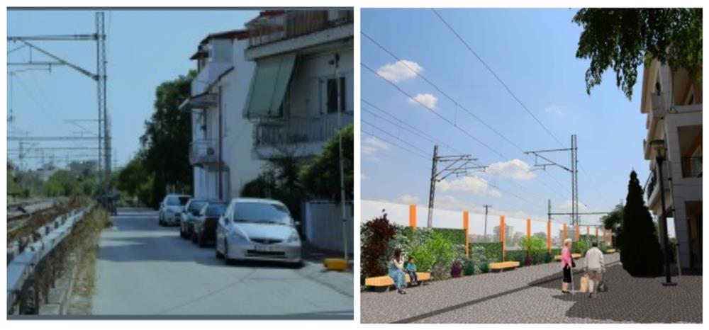 10 χλμ ηχοπετάσματα τοποθετούνται κατά μήκος των γραμμών του ΟΣΕ στη Λάρισα
