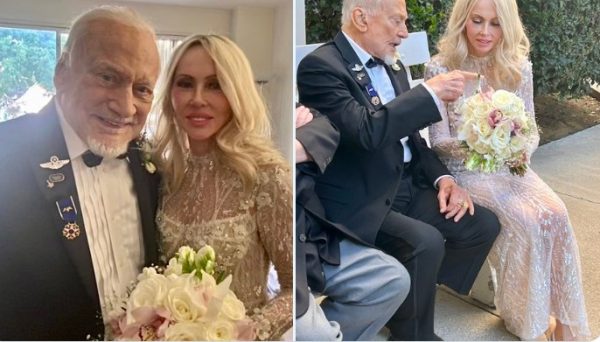 Ο Μπαζ Όλντριν παντρεύεται για τέταρτη φορά, σε ηλικία 93 ετών